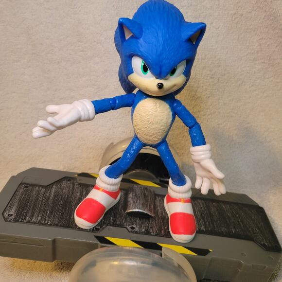 Sonic The Hedgehog Movie Remote Control Skateboard Toy Jakks Pacific NO REMOTE - Picture 5 of 7